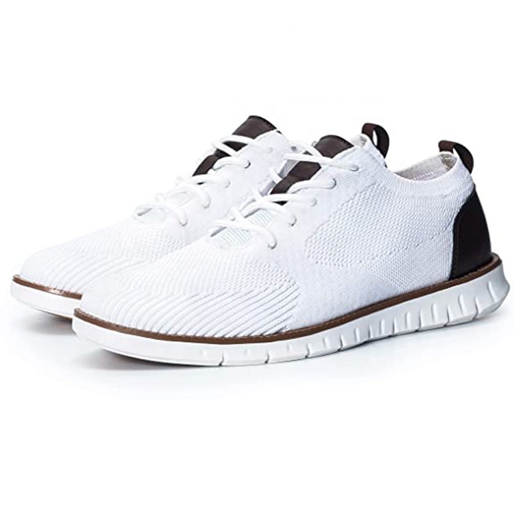 China High Quality Lightweight Slip Resistant Running Knitting Casual Shoes Men Sneakers