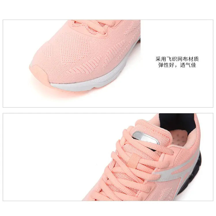 China OEM ODM Service New Outdoor Sports Comfortable Breathable Zapatillas Women's Athletic Running Shoes